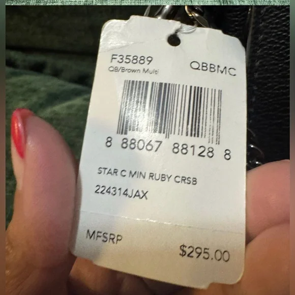 Coach Star C Mini Ruby Crossbody bag / shoulder sold - Picture 3 of 4